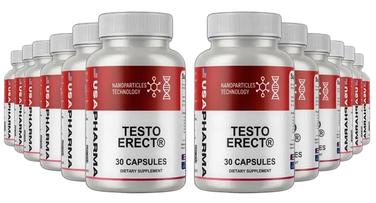 discounted TestoErect capsule bottles